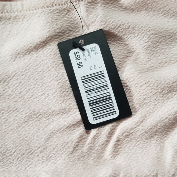 RW & Co. Pink Dress Shirt 3/4 Sleeve - Picture 2 of 3